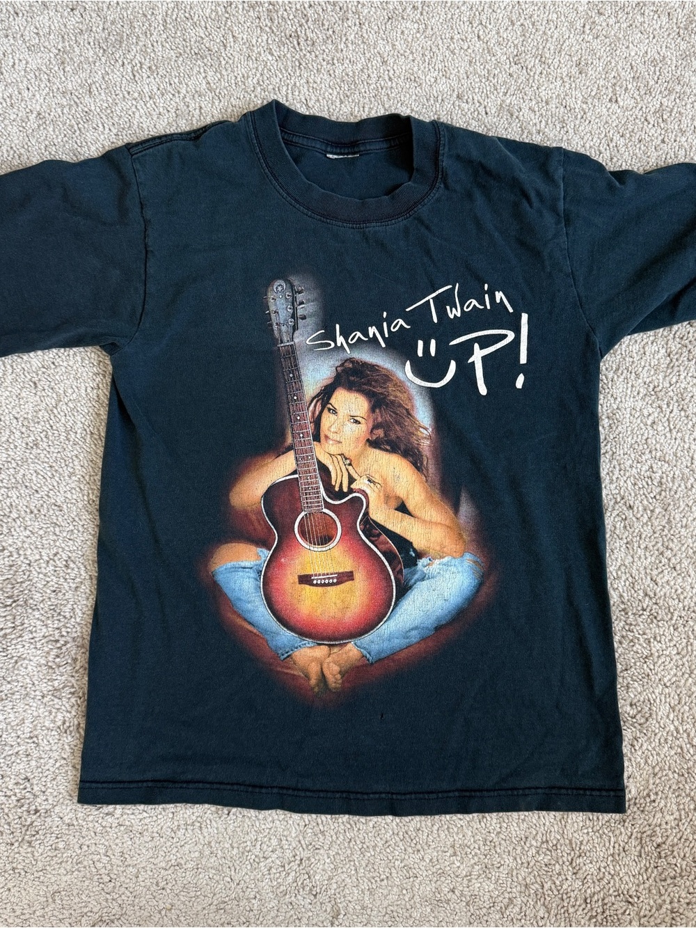 Vintage 2003 Shania Twain Up! Tour Concert T Shirt Country Music Graphic Tee